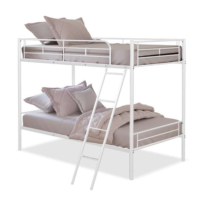 Damentes Metal Twin over Twin Bunk Bed
