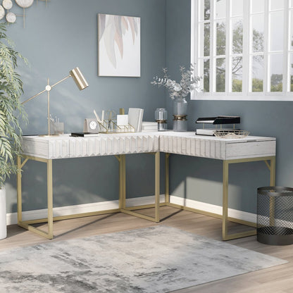 Giffore Wood 2-Piece Writing Desk Set