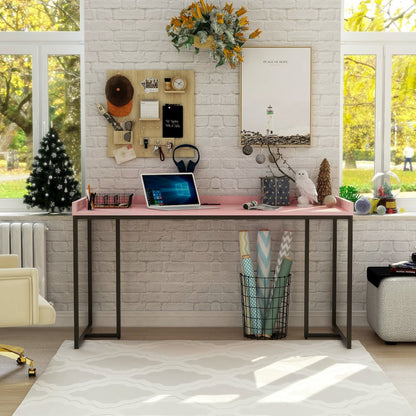 Timor Modern Wood Computer Desk with USB
