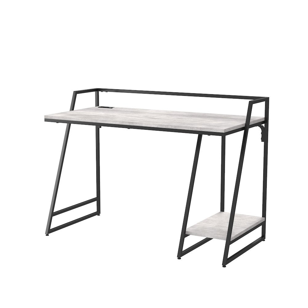 Sanue Metal Writing Desk with USB