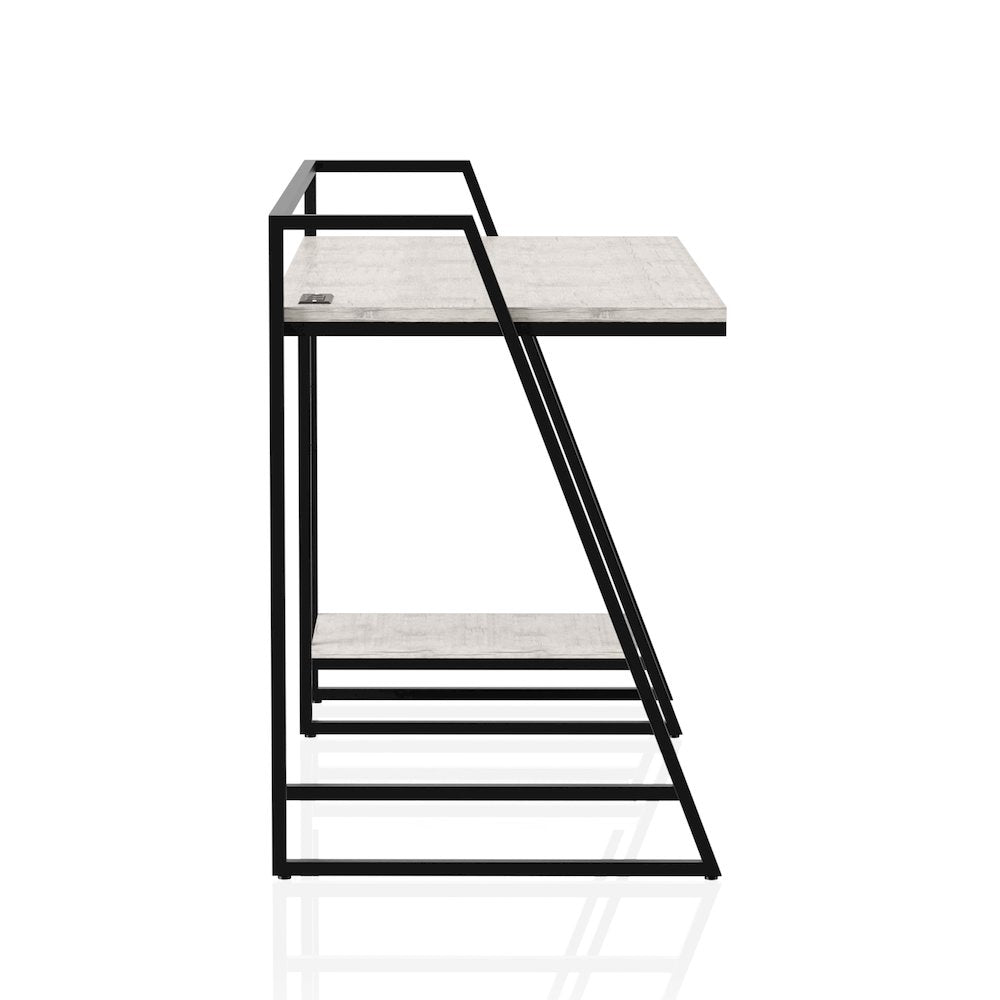 Sanue Metal Writing Desk with USB