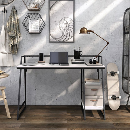 Sanue Metal Writing Desk with USB