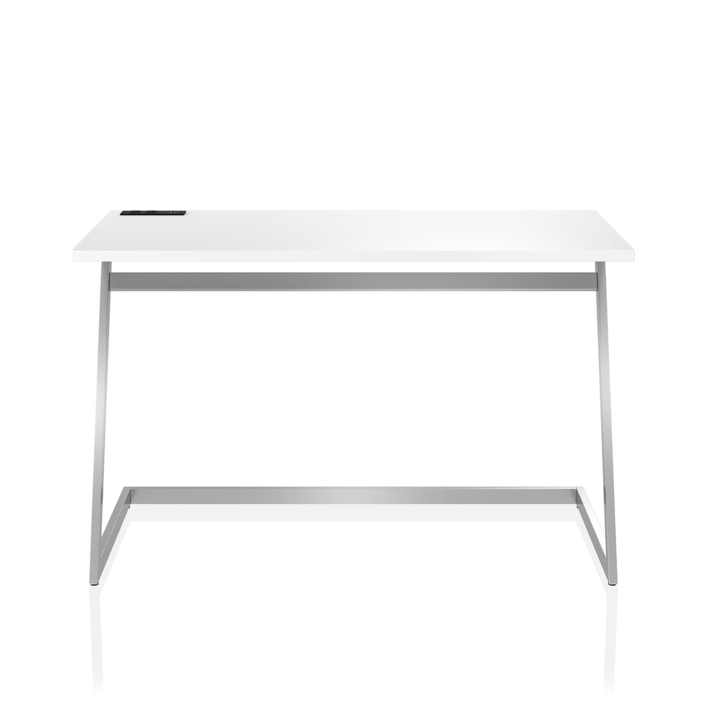 Cornica Metal Writing Desk with USB