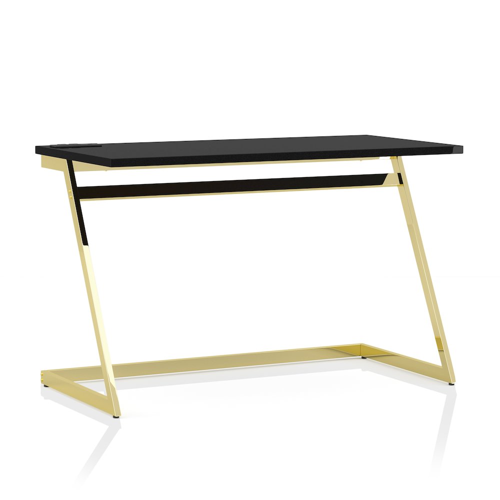Cornica Metal Writing Desk with USB