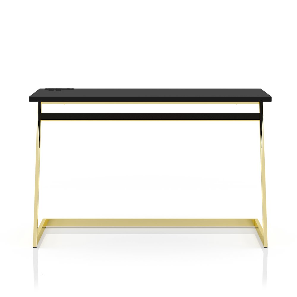 Cornica Metal Writing Desk with USB