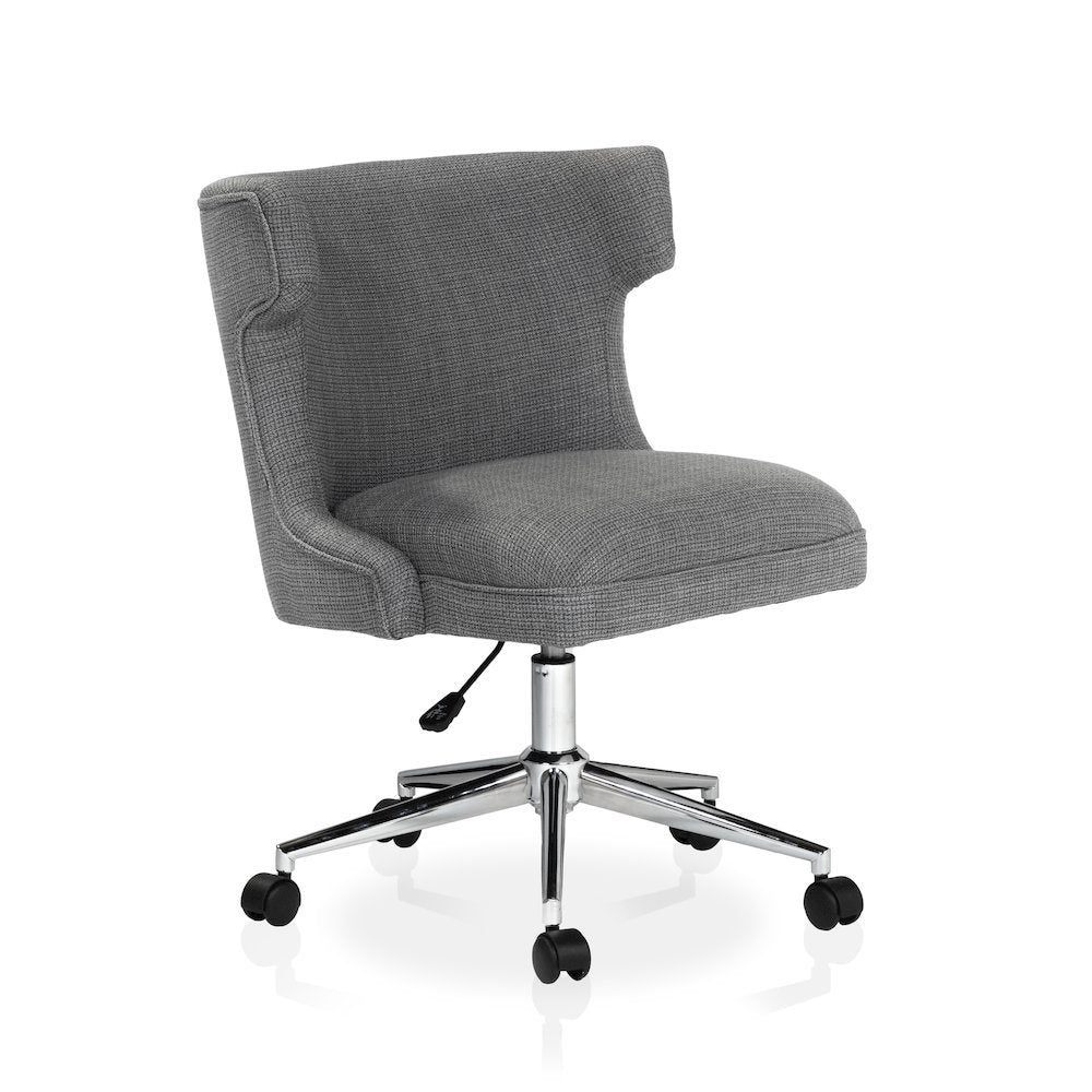 Nillicent Fabric Wing Back Office Chair