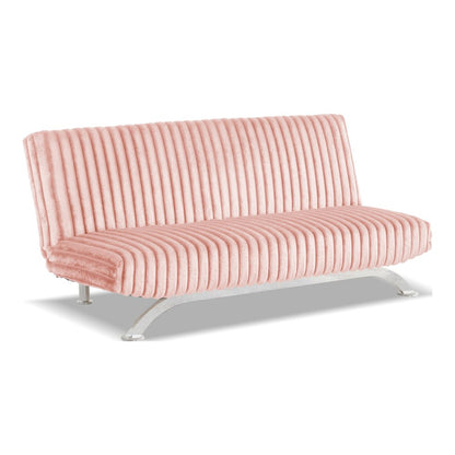 Sturon Upholstered Fabric Futon Sofa Bed