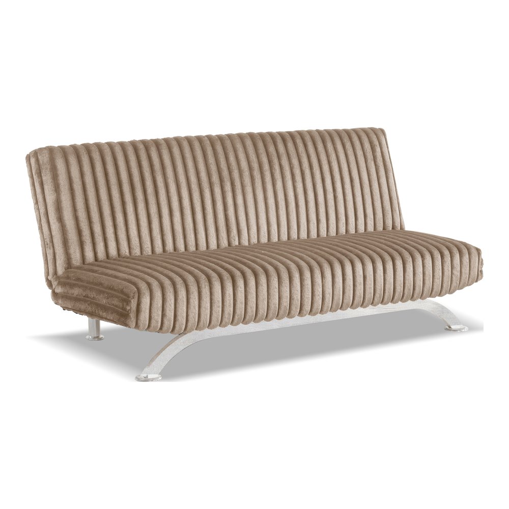 Sturon Upholstered Fabric Futon Sofa Bed