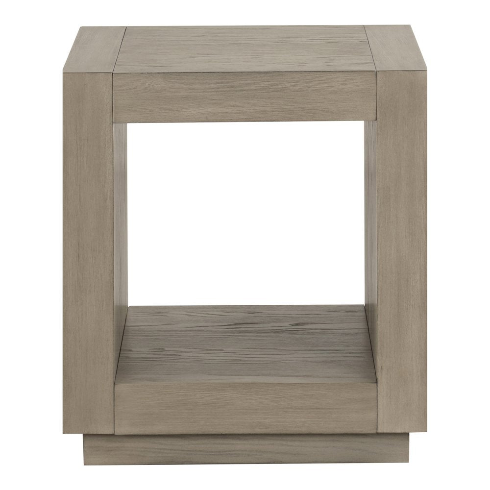 Mitta Modern Solid Wood 20-inch Square End Table