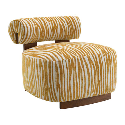Zenya Modern Chenille Accent Chair