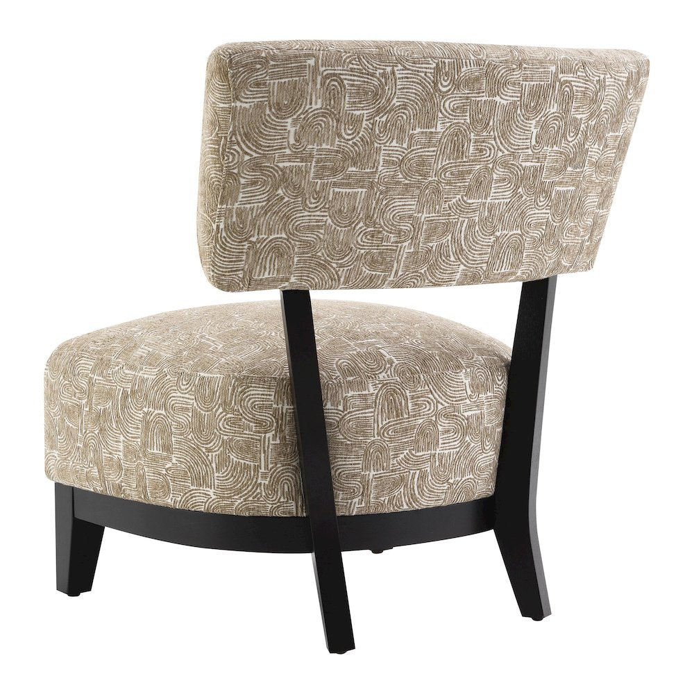 Swene Modern Fabric Accent Chair