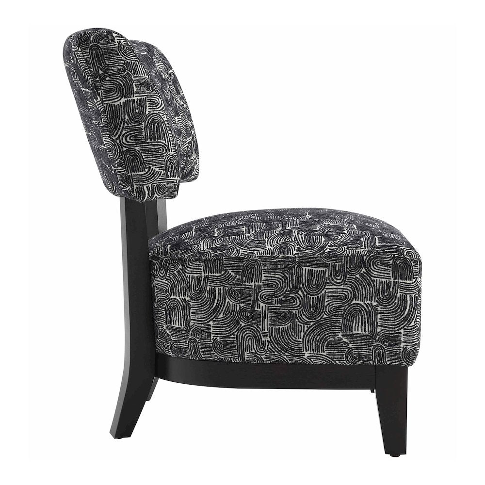 Swene Modern Fabric Accent Chair