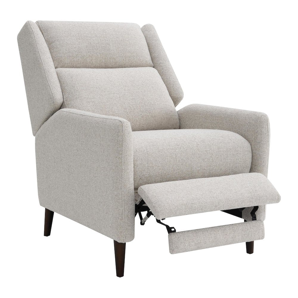 Bonny Modern Fabric Manual Push Back Recliner