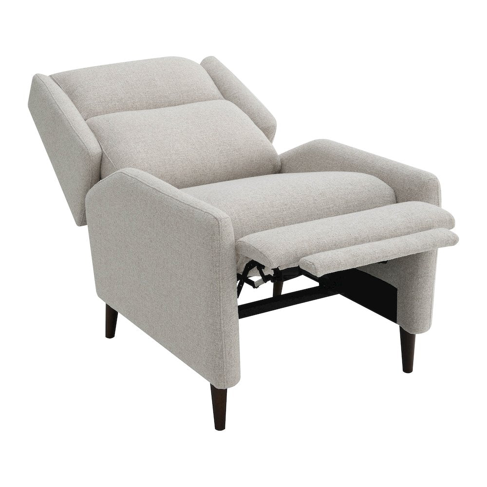 Bonny Modern Fabric Manual Push Back Recliner