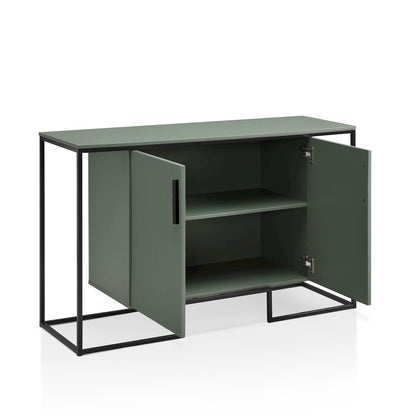 Kono Contemporary 2-Shelf Buffet in Sage Green