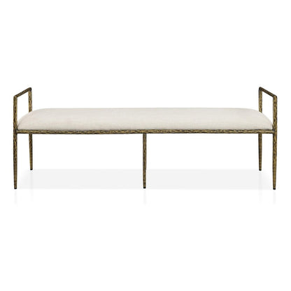 Lalia Fabric and Forged Steel 2-Piece Bedroom Set
