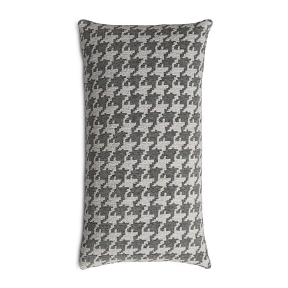 Moonbeam Georgia 13" x 24" Chenille Pillow, Set of 2 - Dove Gray