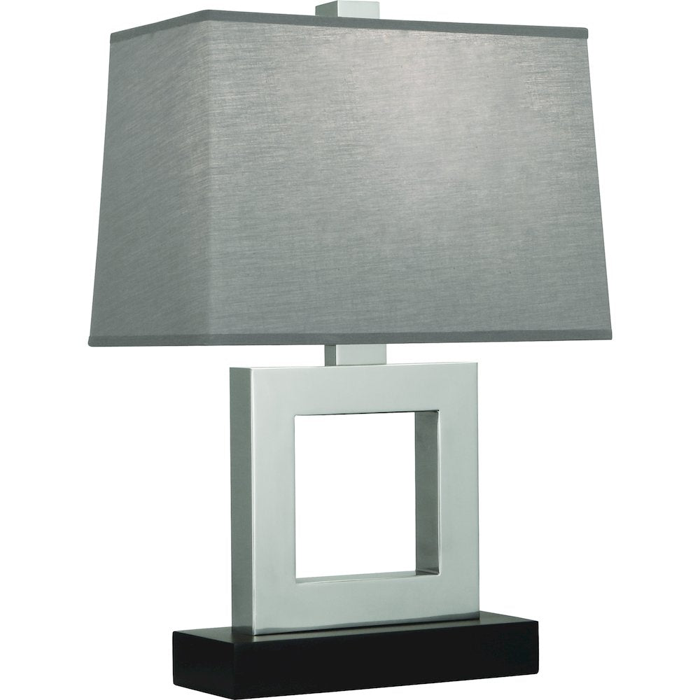 Doughnut Accent Lamp in Antique Silver Color