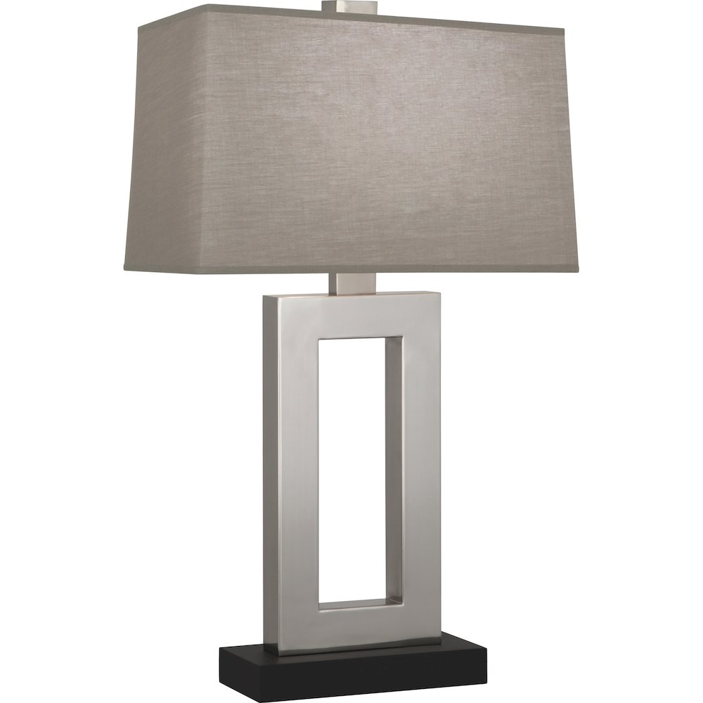 Doughnut Table Lamp in Antique Silver Color