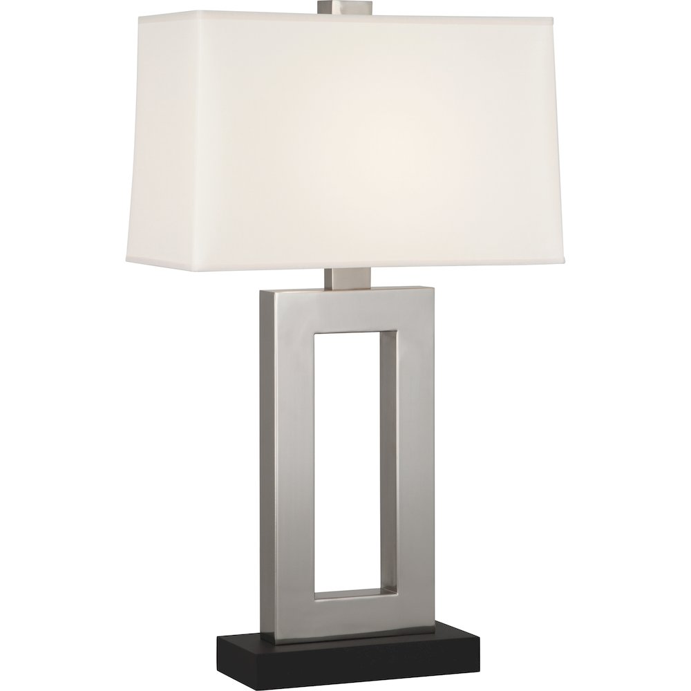 Doughnut Table Lamp in Antique Silver Color