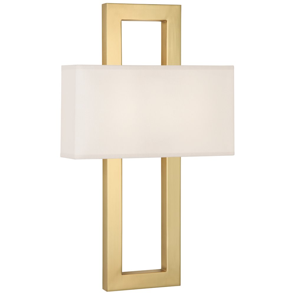 Doughnut Wall Sconce in Antique Brass Color