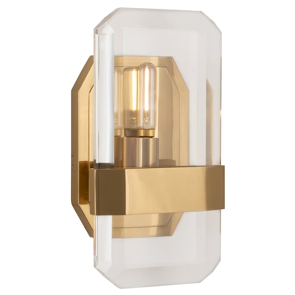 Jacqueline Wall Sconce in Modern Brass Color