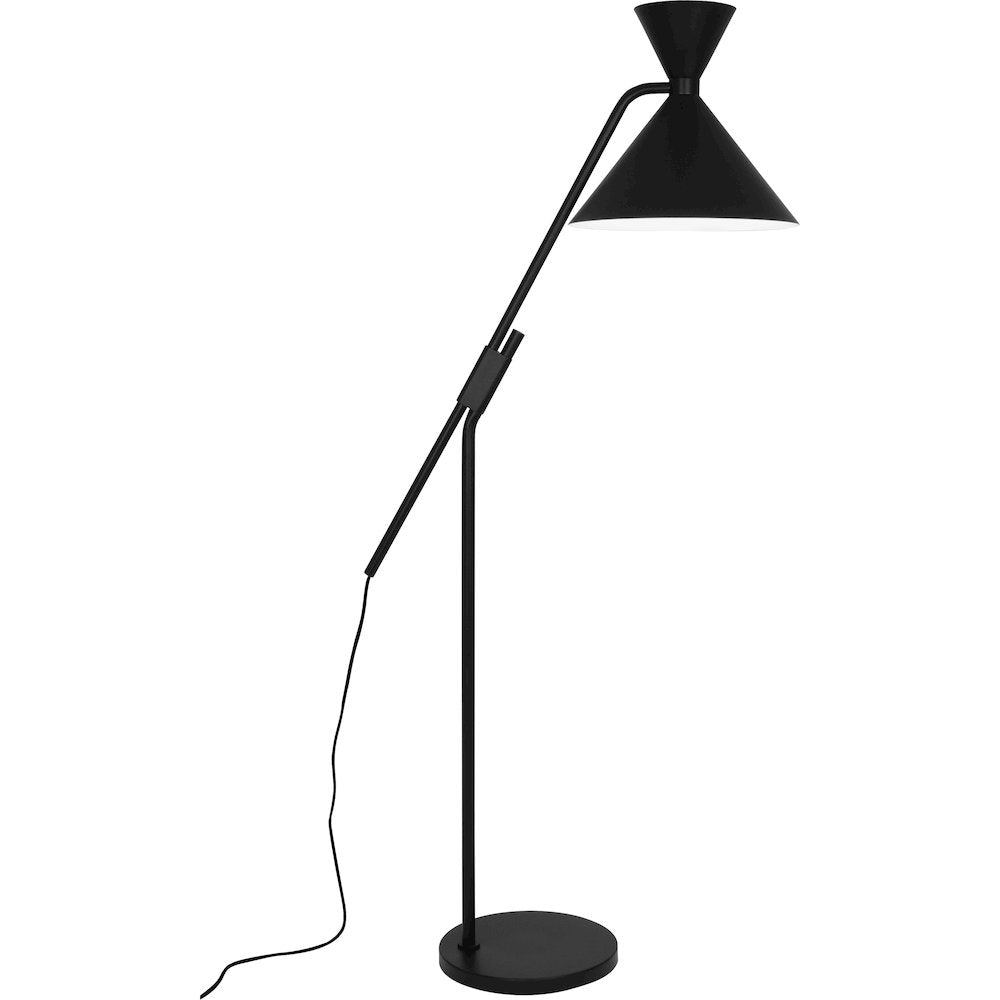 Cinch Floor Lamp in Matte Black Painted Color