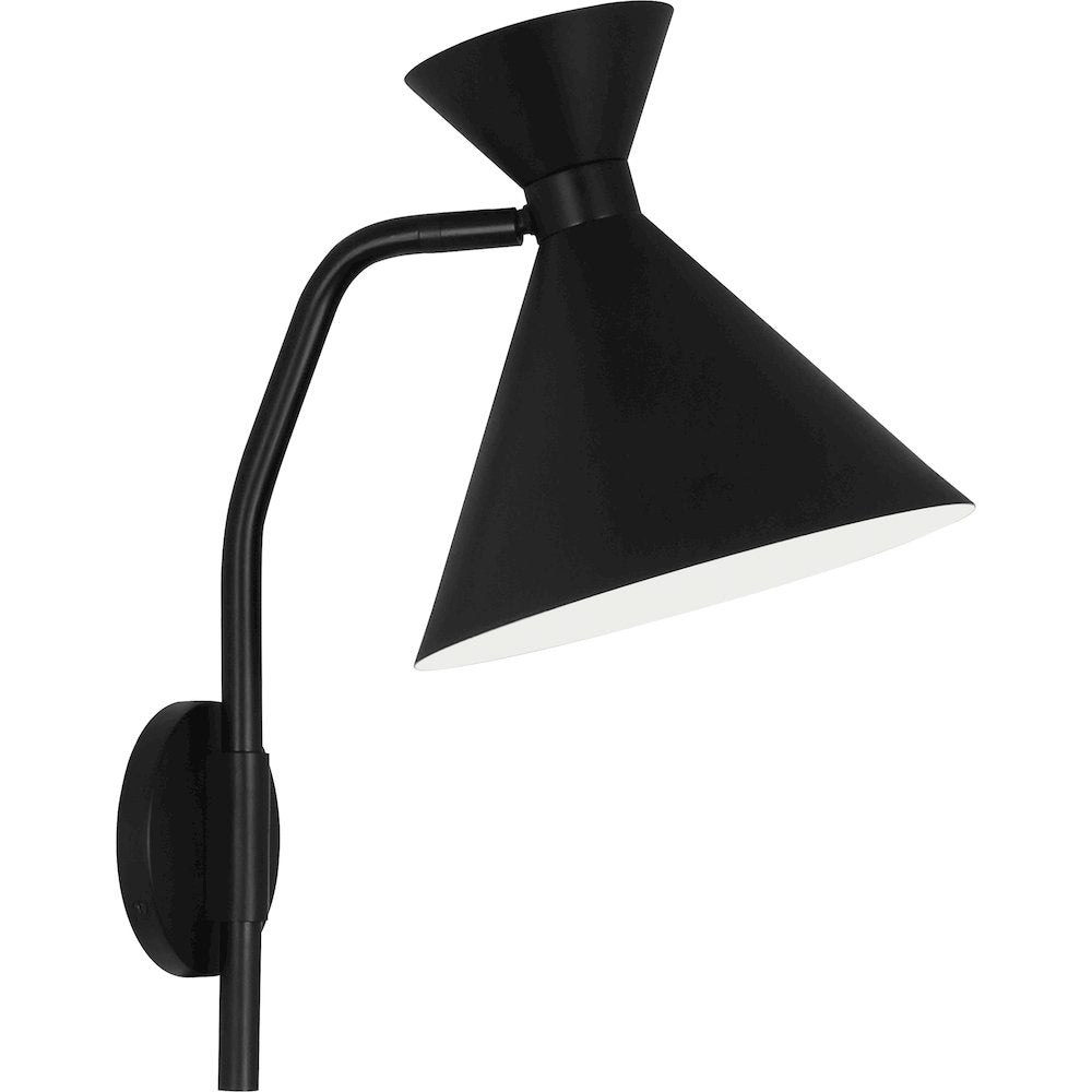 Cinch Wall Sconce in Matte Black Color