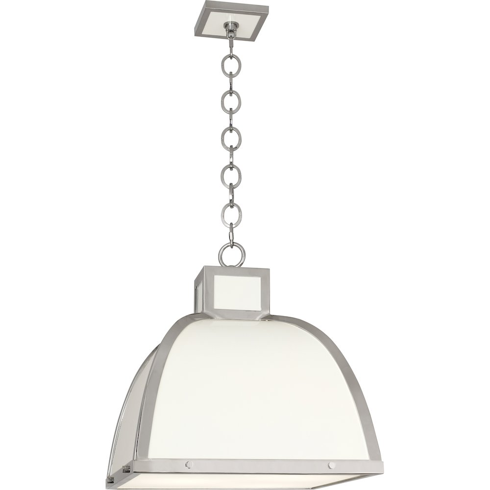 Ranger Pendant in Glossy White Painted Color