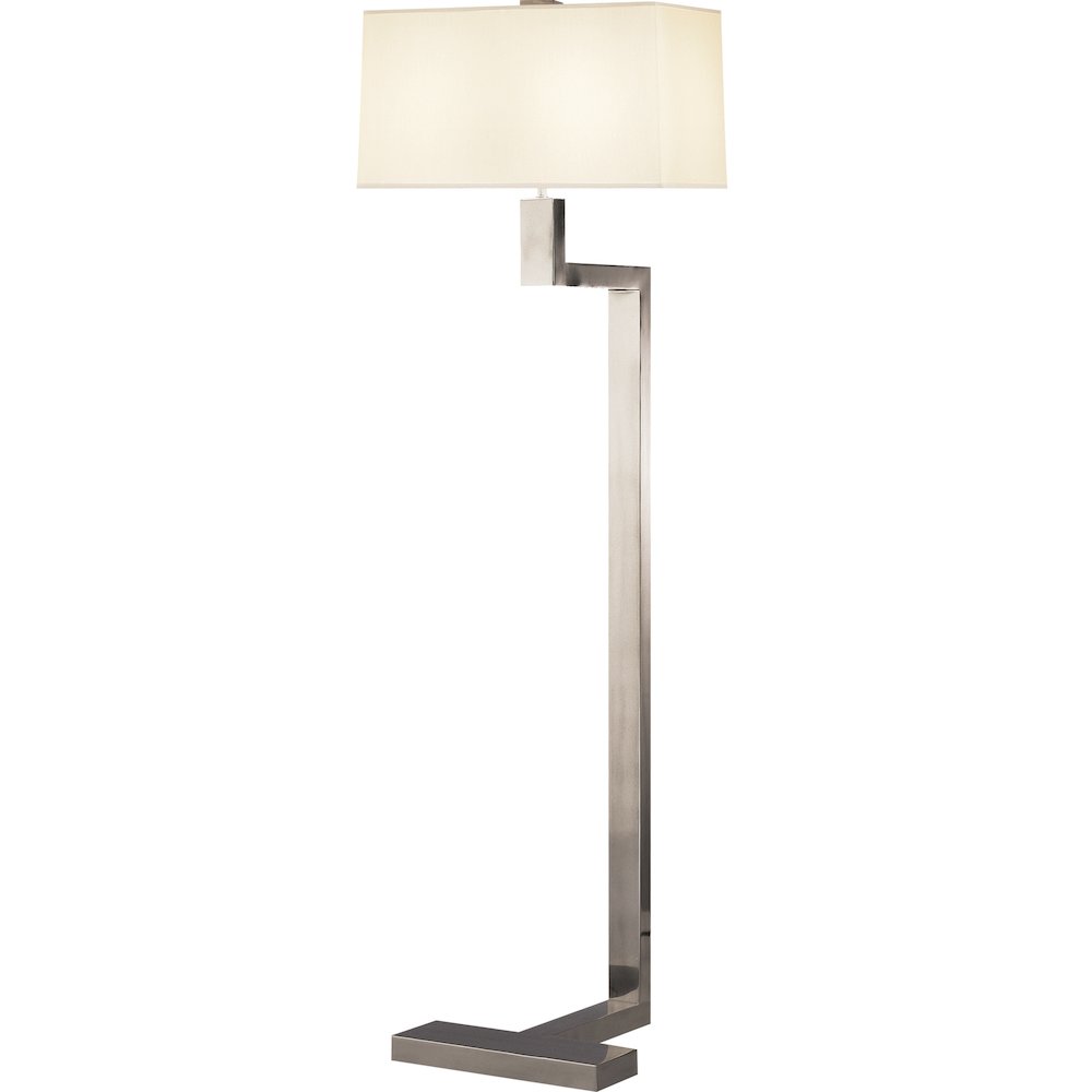 Doughnut Floor Lamp in Antique Silver Color