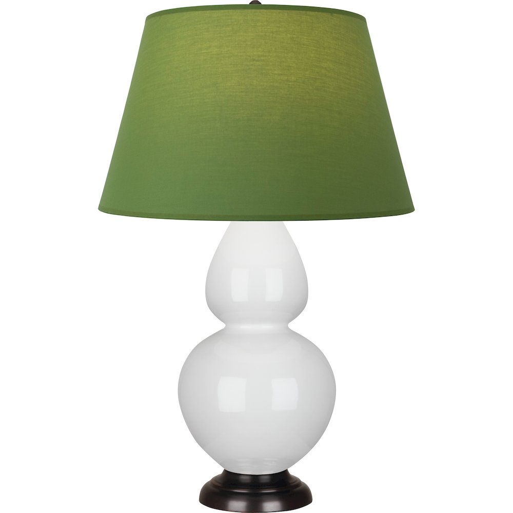 Lily Double Gourd Table Lamp in Lily Glazed Ceramic Color