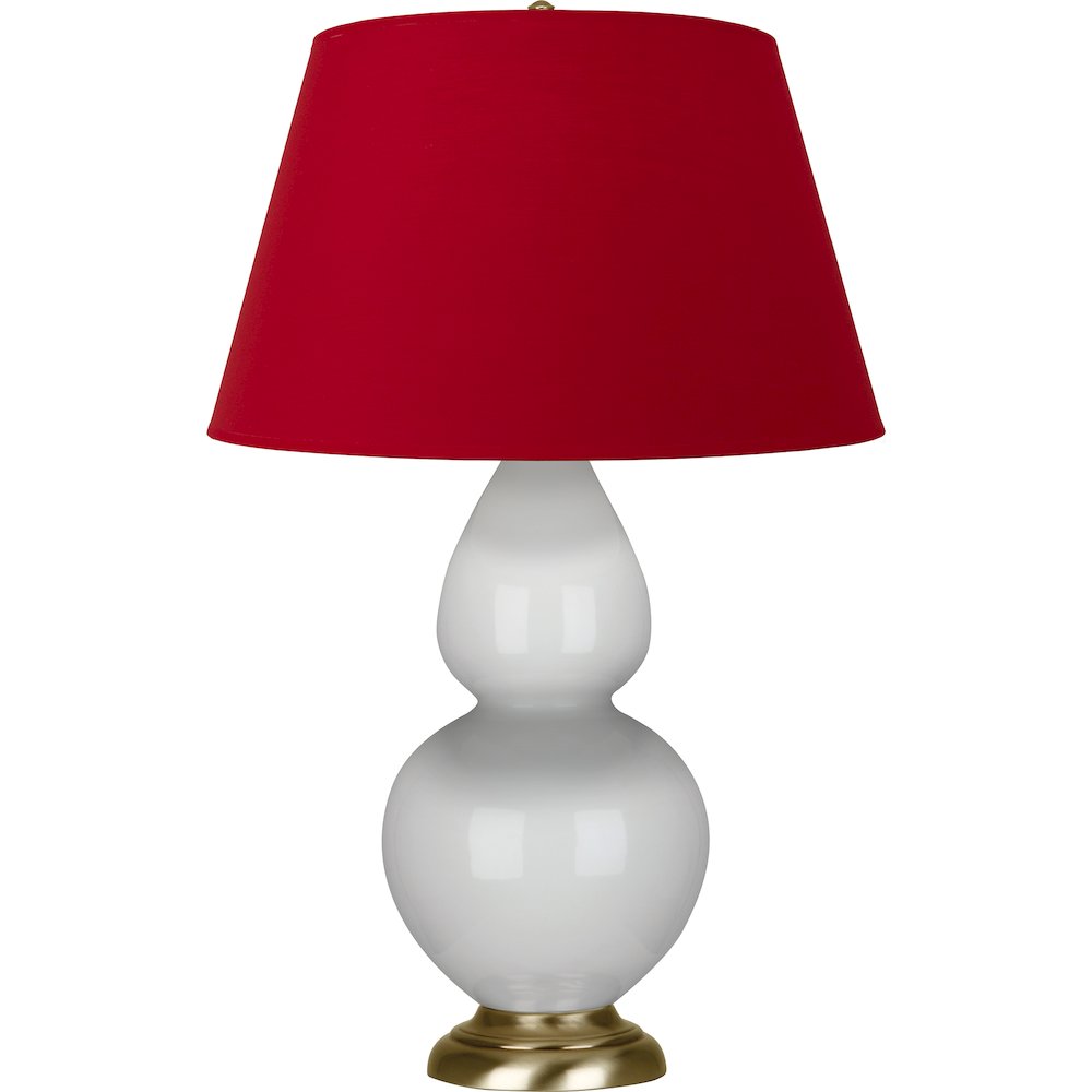 Lily Double Gourd Table Lamp in Lily Glazed Ceramic Color