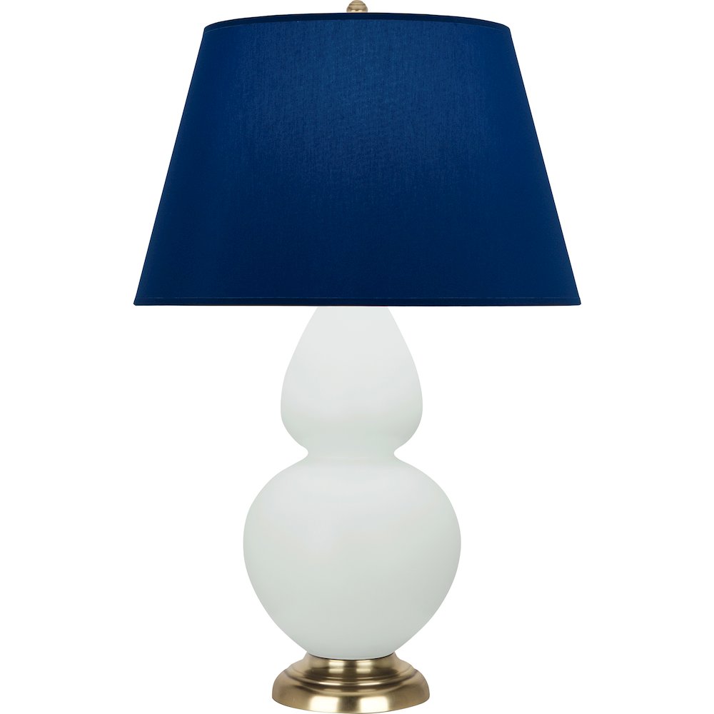 Matte Celadon Double Gourd Table Lamp in Matte Celadon Glazed Ceramic Color