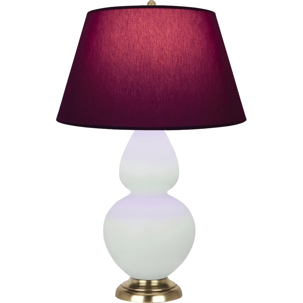 Matte Celadon Double Gourd Table Lamp in Matte Celadon Glazed Ceramic Color