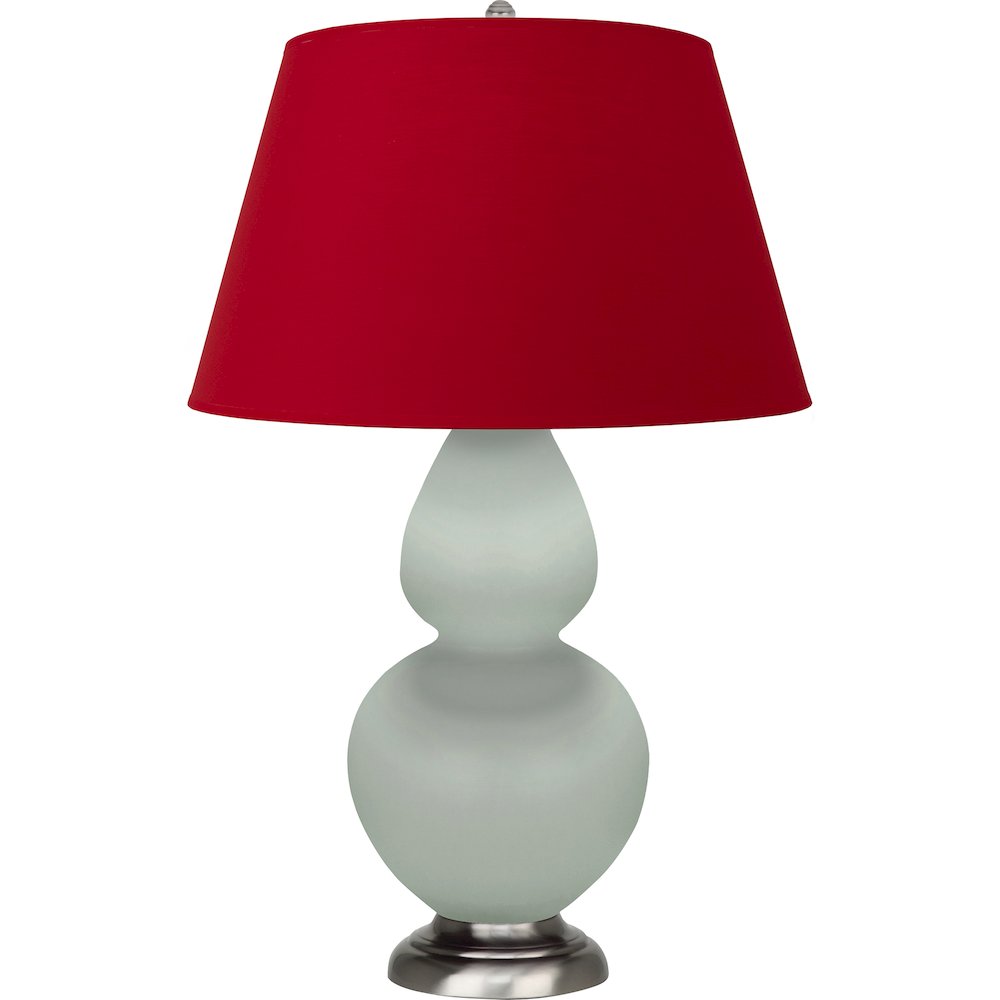 Matte Celadon Double Gourd Table Lamp in Matte Celadon Glazed Ceramic Color