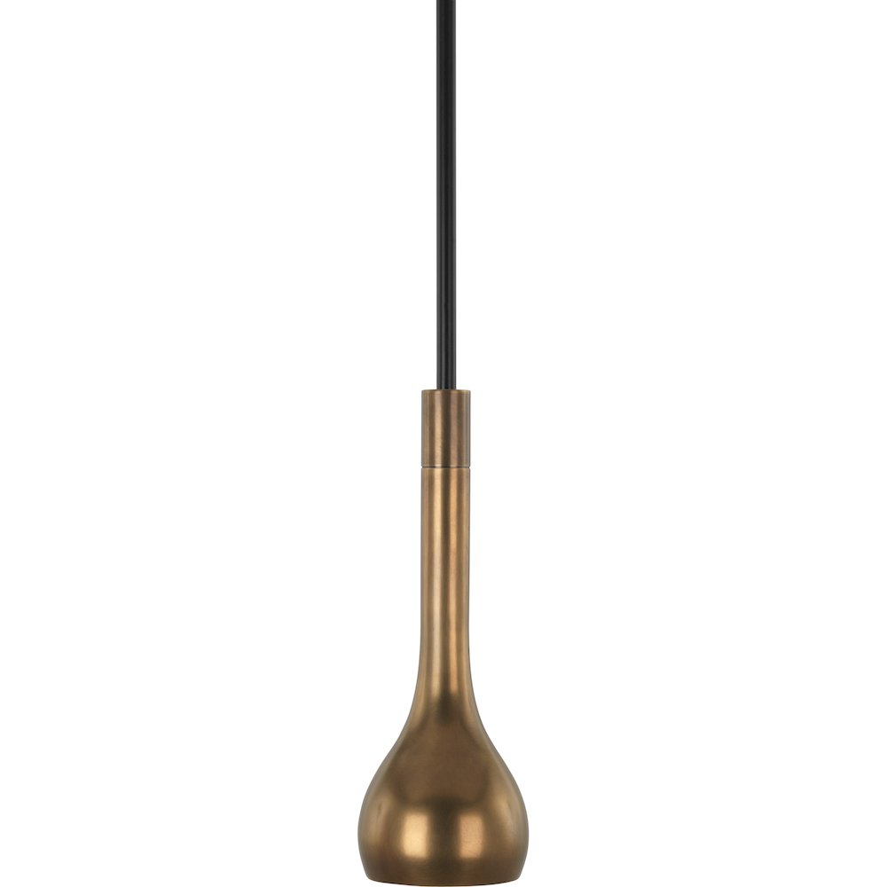 Axis Pendant in Aged Brass Color