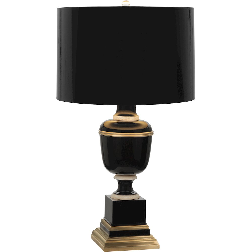 Annika Accent Lamp in Black Lacquered Paint Color