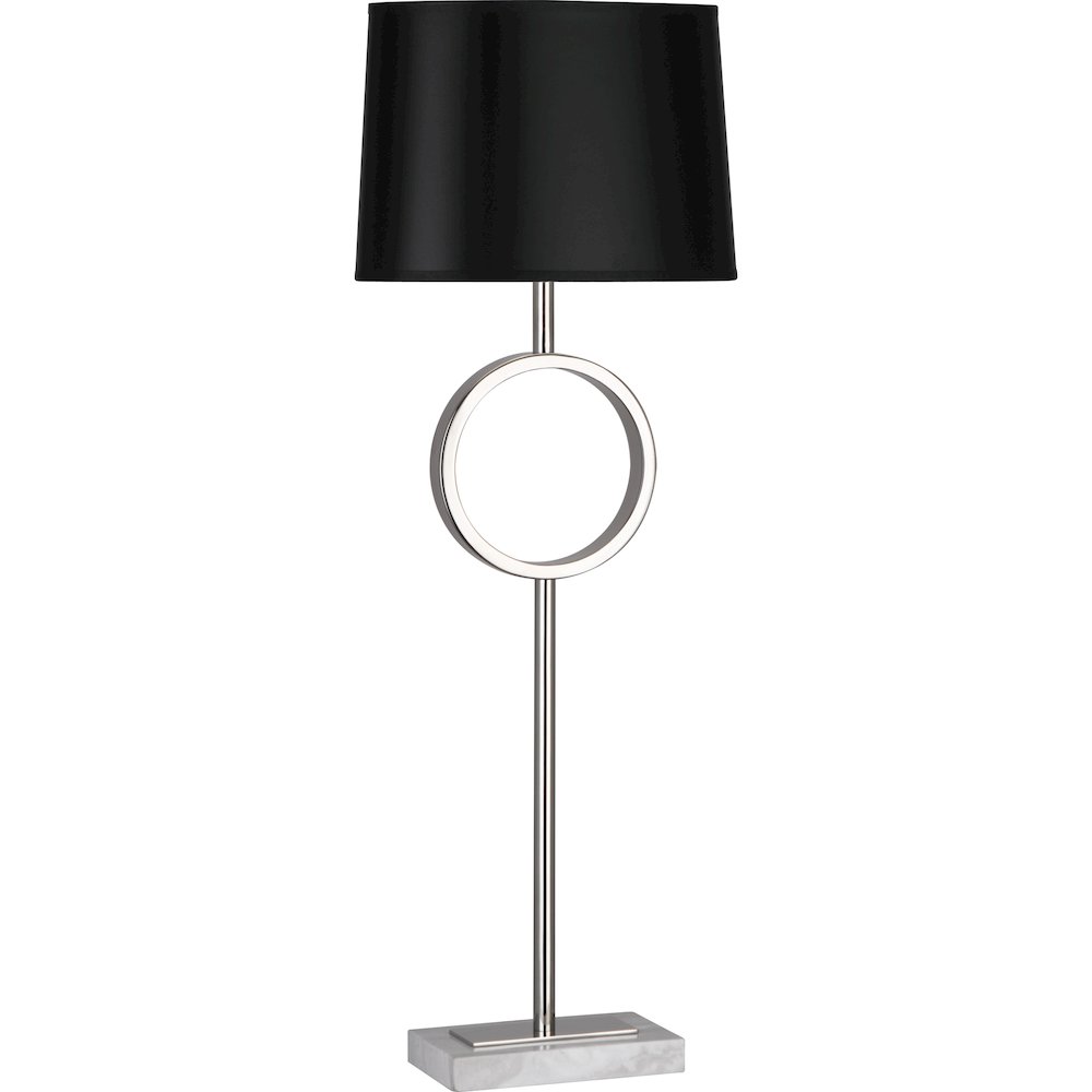 Logan Table Lamp in Polished Nickel Color