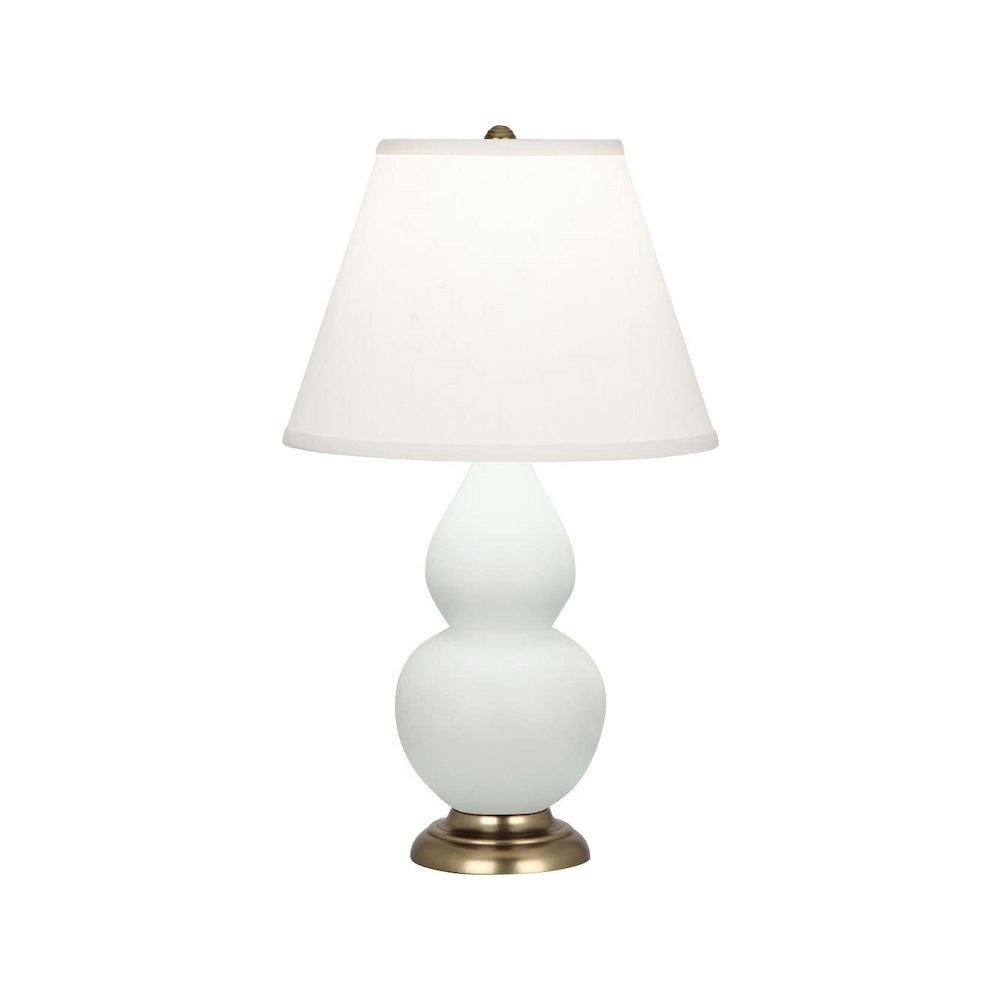 Matte Celadon Small Double Gourd Accent Lamp