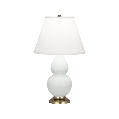 Matte Celadon Small Double Gourd Accent Lamp