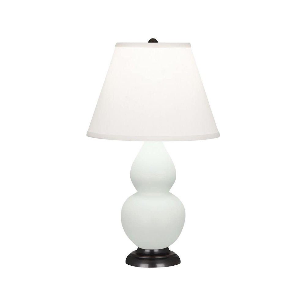 Matte Celadon Small Double Gourd Accent Lamp