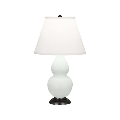 Matte Celadon Small Double Gourd Accent Lamp
