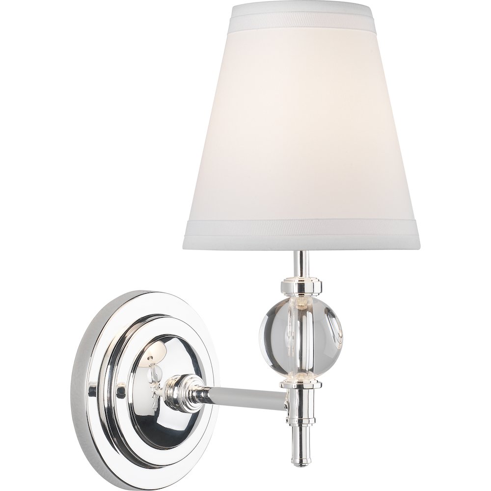 The Muses Wall Sconce in Lead Crystal Color