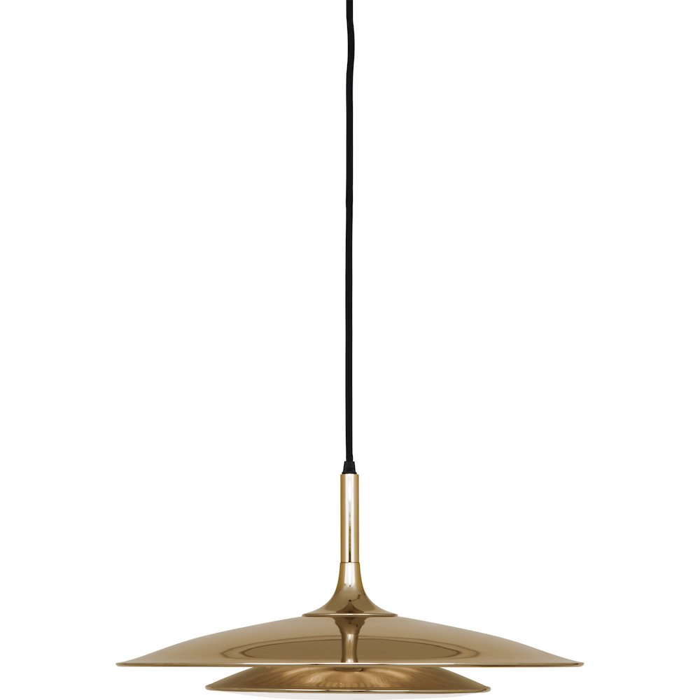 Axiom Pendant in Polished Gold Color