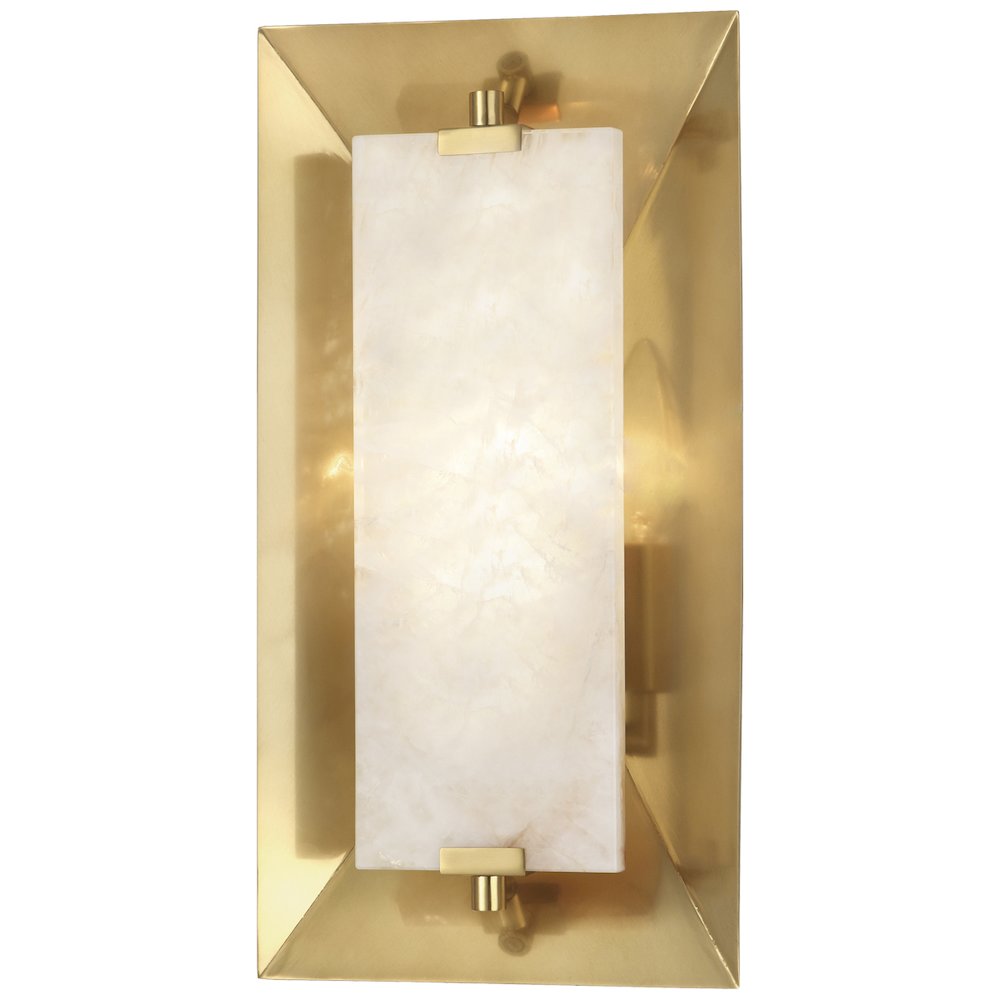 Gemma Wall Sconce in Modern Brass Color