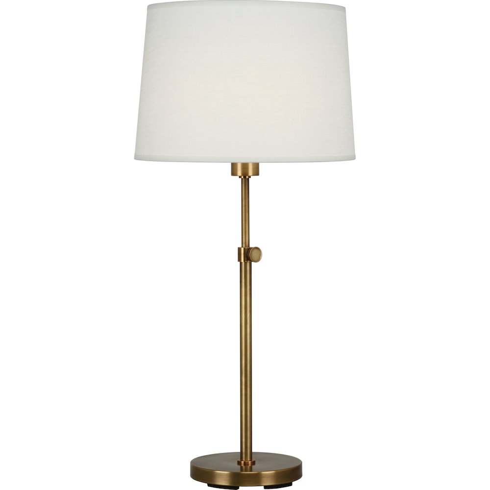 Koleman Table Lamp in Aged Brass Color