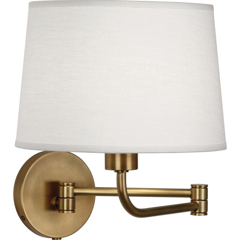 Koleman Wall Swinger in Aged Brass Color