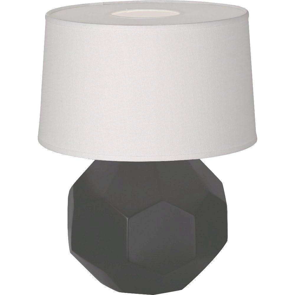 Matte Ash Franklin Accent Lamp in Matte Ash Glazed Ceramic Color
