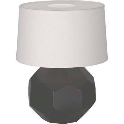 Matte Ash Franklin Accent Lamp in Matte Ash Glazed Ceramic Color