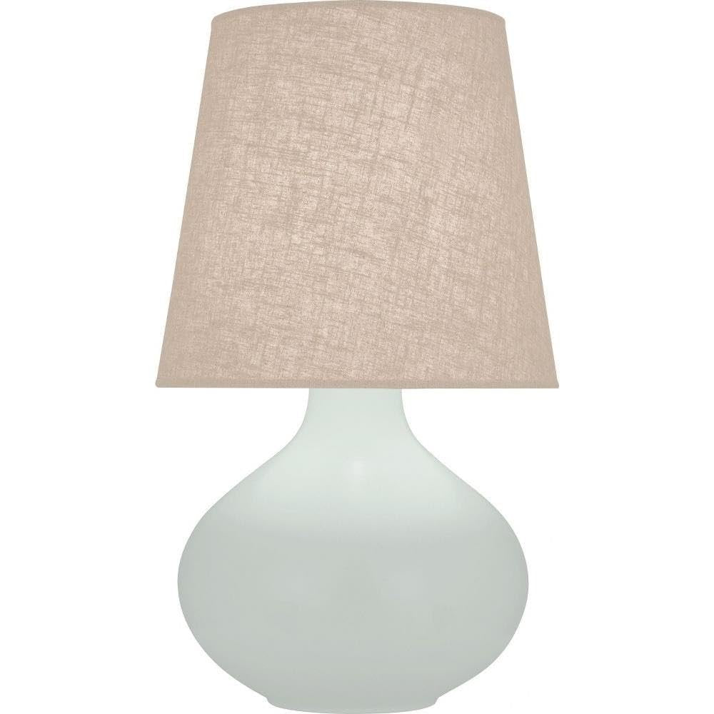 Matte Celadon June Table Lamp in Matte Celadon Glazed Ceramic Color